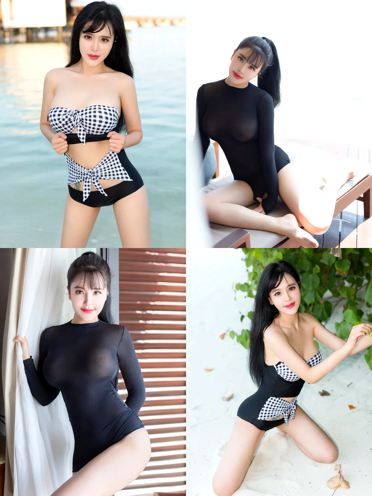 [YouMi尤蜜荟]-第117期刘钰儿写真-黑丝袜写真